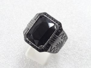 色石　指輪(25.5号)